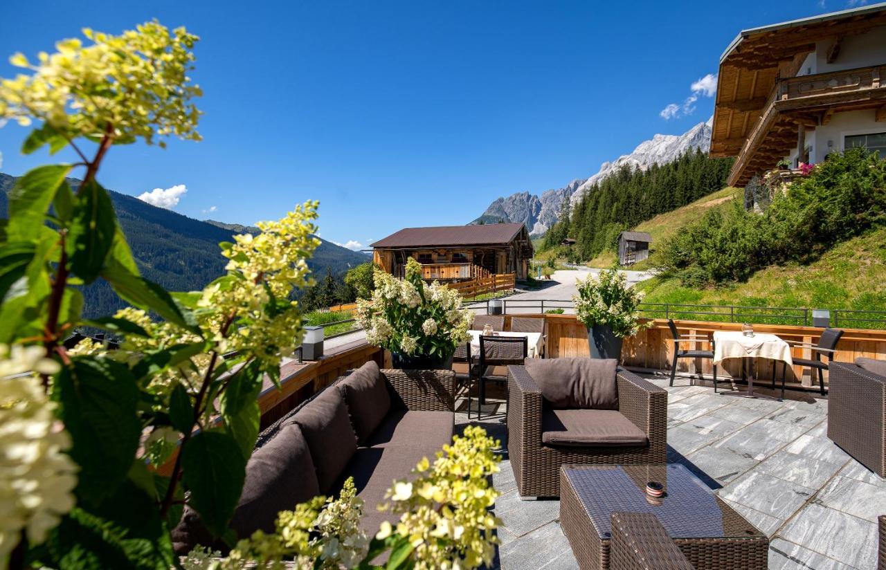 Das Gruenholz Aparthotel Mühlbach am Hochkönig Exteriör bild